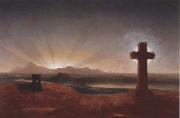 Thomas Cole Cross at Sunset china oil painting reproduction